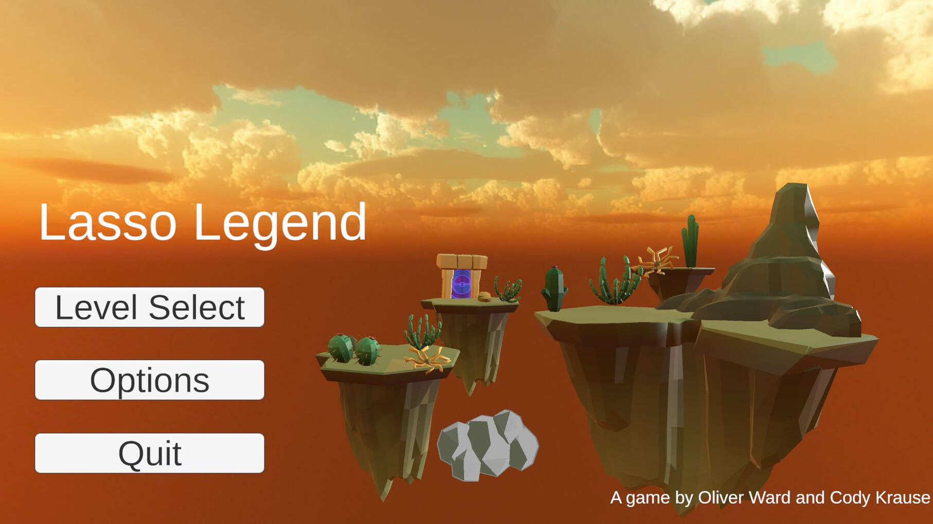 Main menu