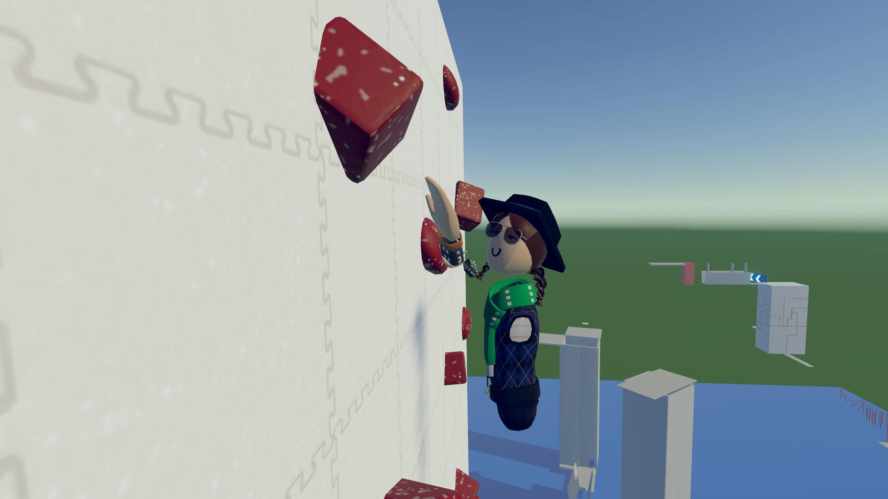 Climbing a tower Climbing a tower